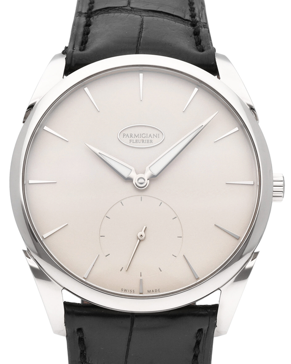 2025 Parmigiani Fleurier Tonda 39MM Silver Dial Leather Strap (PFC267-1202400-HA1441)