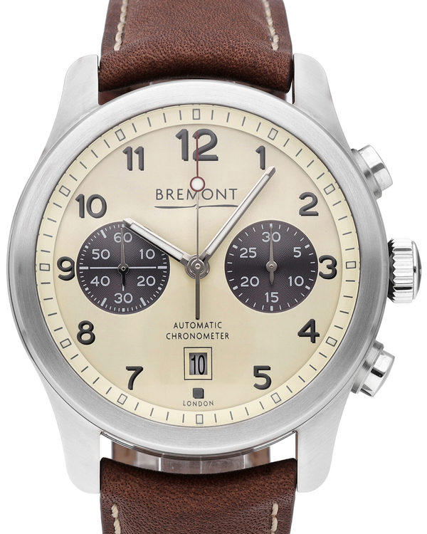 Bremont ALT1-C Cream 43MM Cream Dial Leather Strap (ALT1-C-CR-R-S)