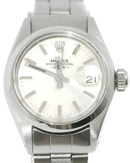 Rolex Lady-Datejust 26MM Silver Dial Oyster Bracelet (6916)