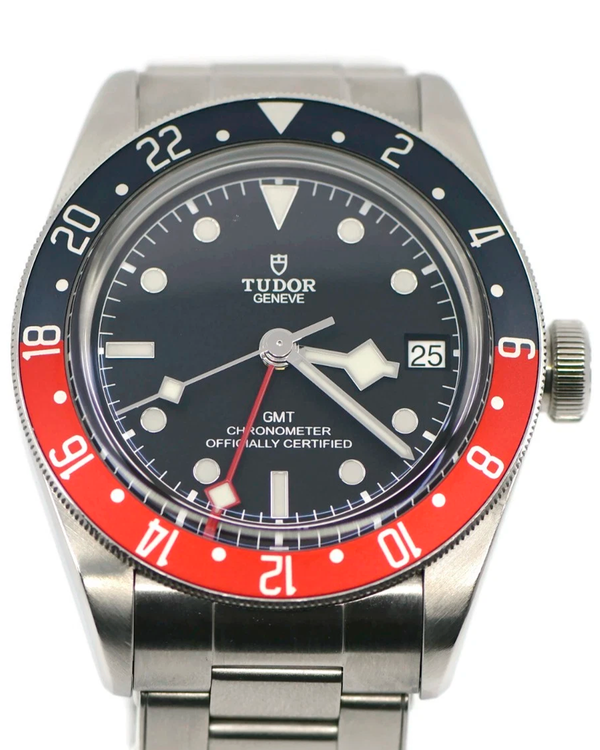 2024 Tudor Black Bay GMT "Pepsi" 41MM Black Dial Steel Bracelet (79830RB)