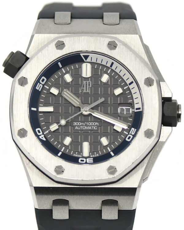 Audemars Piguet Royal Oak Offshore 42MM Grey Dial Rubber Strap (15720ST)