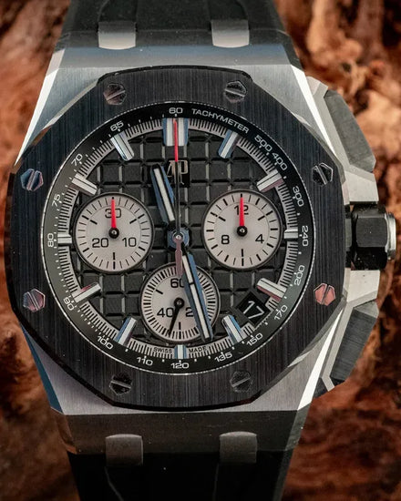 2022 Audemars Piguet Royal Oak Offshore Chronograph 43MM Black Dial Rubber Strap (26420SO.OO.A002CA.01)