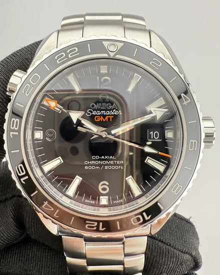 2020 Omega Seamaster Planet Ocean  600M 43.5MM Black Dial Steel Bracelet (232.30.44.22.01.001)