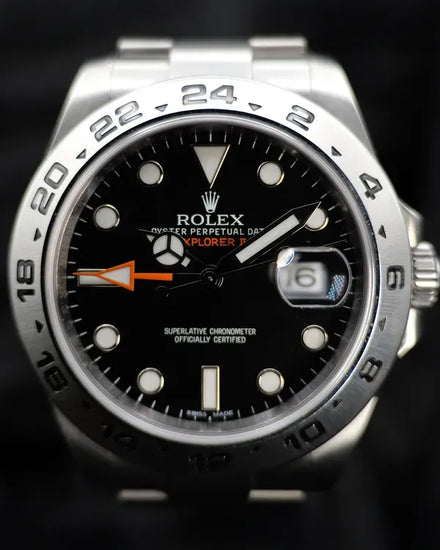 2013 Rolex Explorer II 42MM Black Dial Oyster Bracelet (216570)