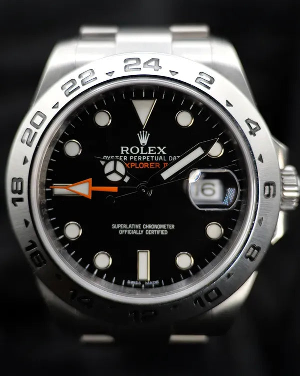 2013 Rolex Explorer II 42MM Black Dial Oyster Bracelet (216570)