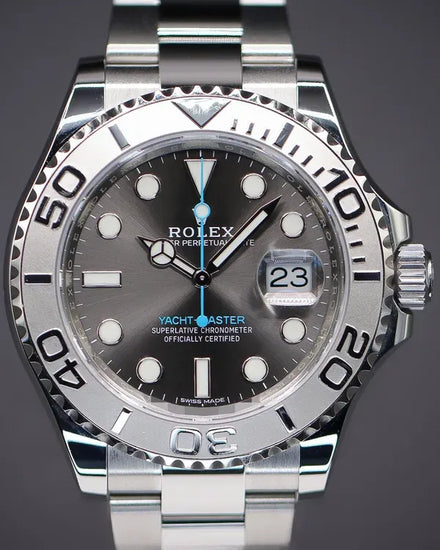 2019 Rolex Yacht-Master 40MM Rhodium Dial Oyster Bracelet (116622)