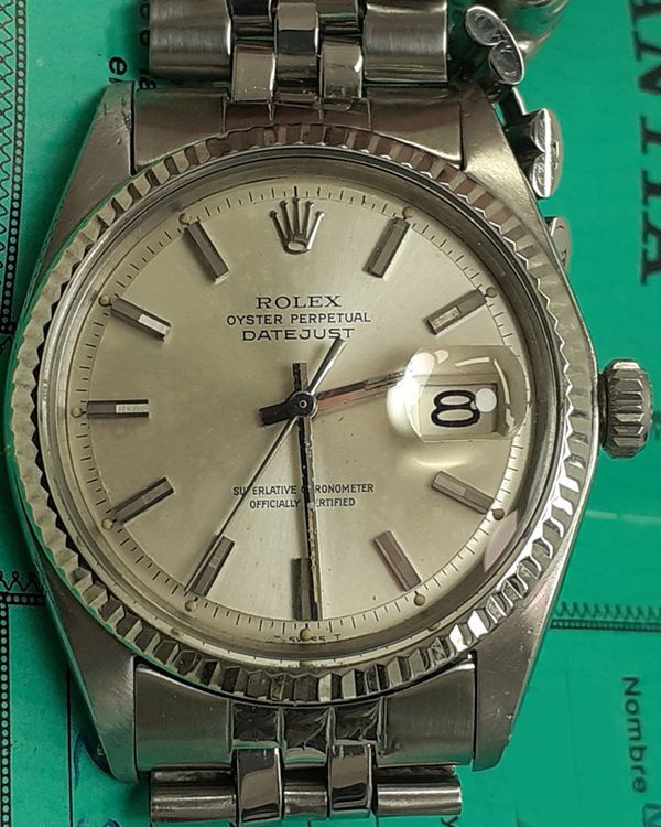 1970 Rolex Datejust 36MM Silver Dial Jubilee Bracelet (1601)