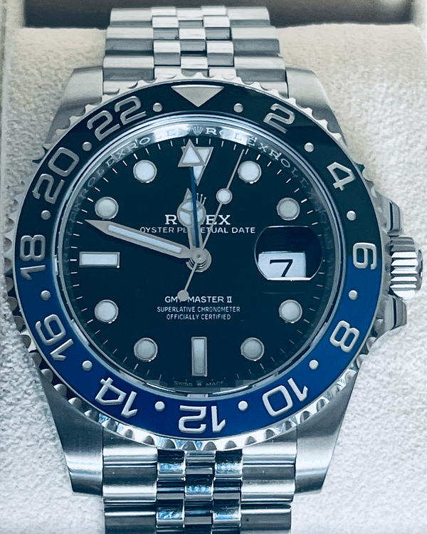 2020 Rolex GMT-Master II "Batgirl" 40MM Black Dial Jubilee Bracelet (126710BLNR)