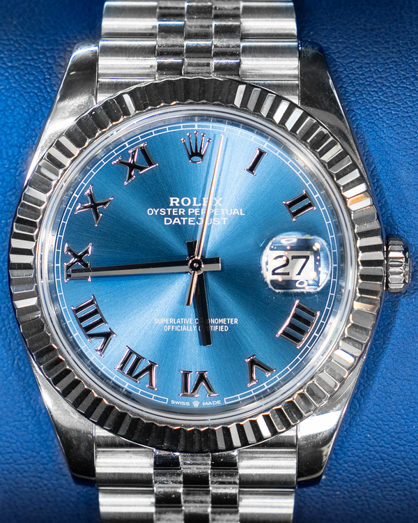 2023 Rolex Datejust 41MM Blue Dial Jubilee Bracelet (126334)