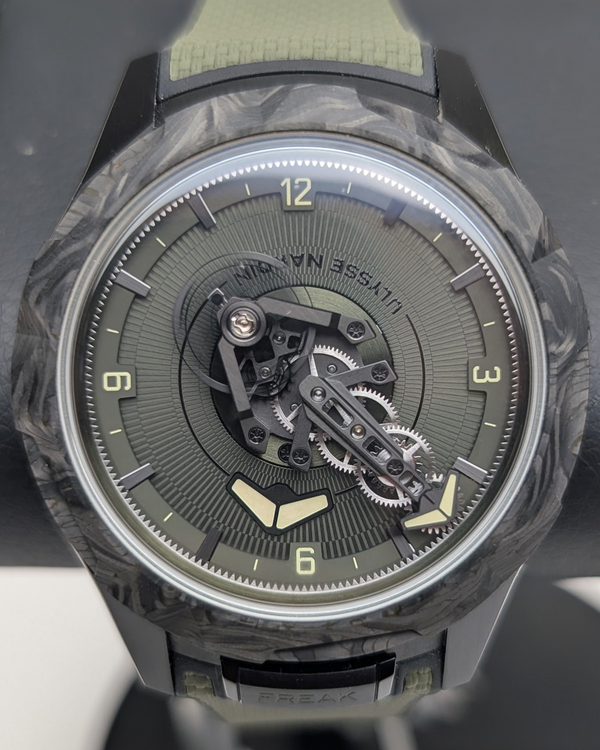 Ulysse Nardin Freak "One Ops" 44MM Khaki Green Dial Textile Strap (2403-500-8A)