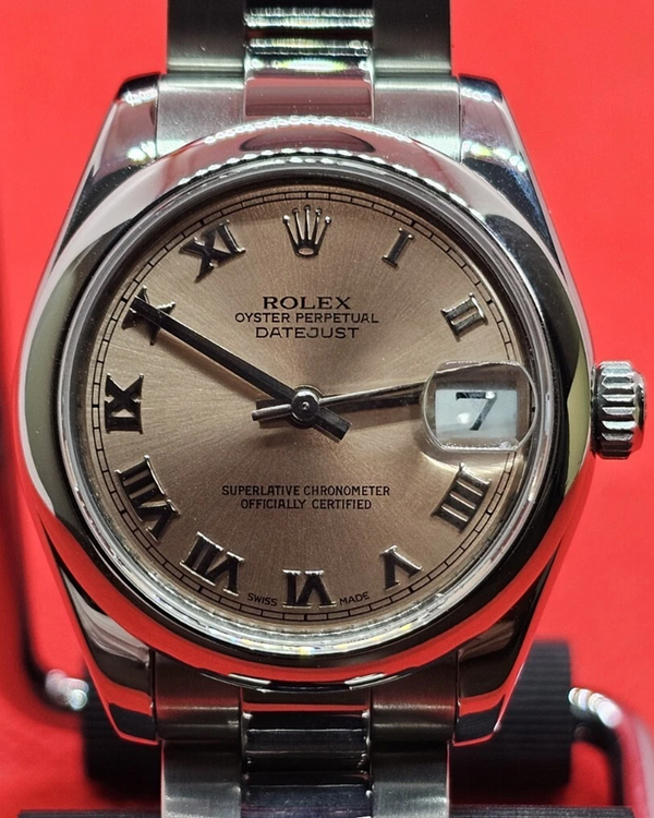 Rolex Datejust 31MM Salmon Dial Oyster Bracelet (178240)