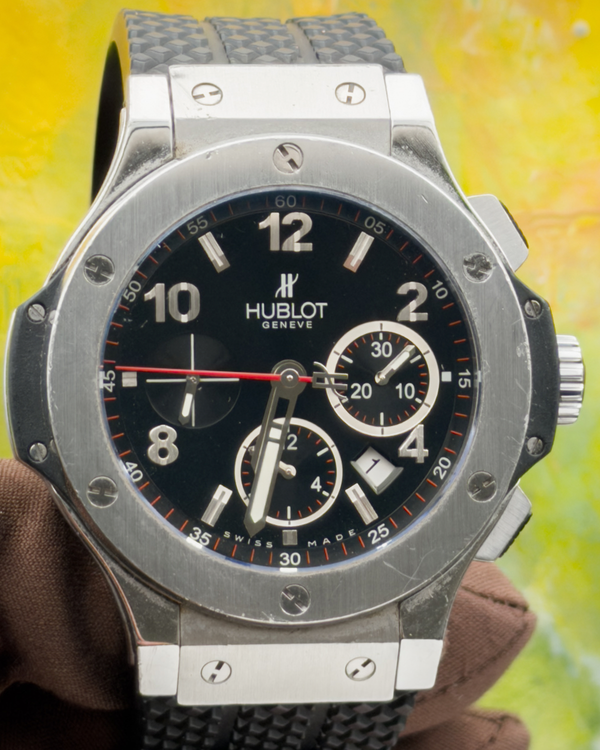 Hublot Big Bang 44MM Black Dial Rubber Strap (301.SX.130.RX)