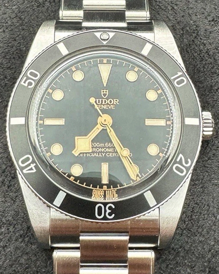 2025 Tudor Black Bay 54 37MM Black Dial Steel Bracelet (79000N)