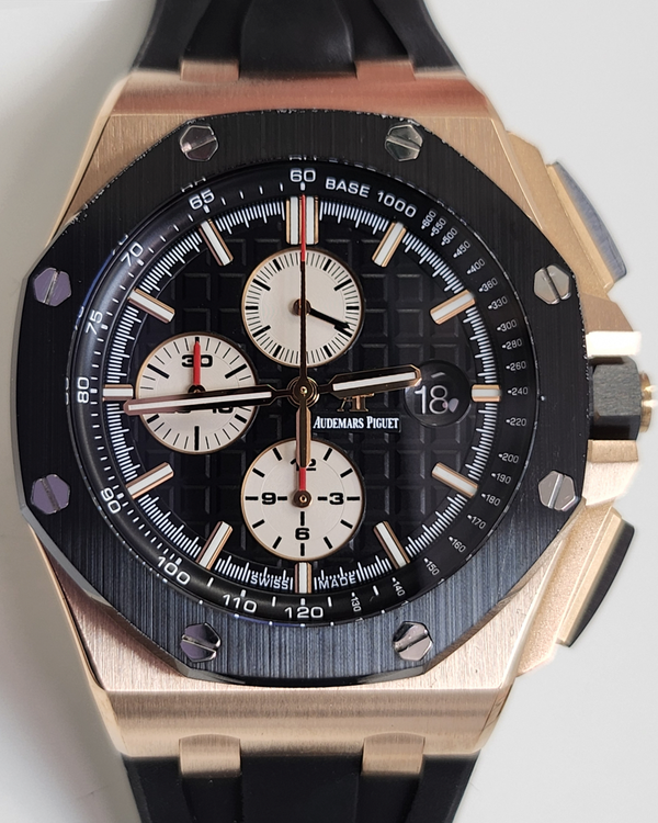 2016 Audemars Piguet Royal Oak Offshore Chronograph 44MM Black Dial Rubber Strap (26401RO.OO.A002.CA.01)
