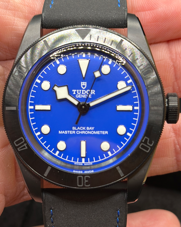2025 Tudor Black Bay 41MM Blue Dial Leather Strap (79210CNU)