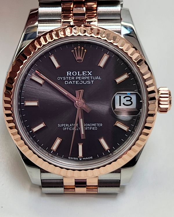 2021 Rolex Datejust 31MM Rhodium Dial Two-Tone Jubilee Bracelet (278271)