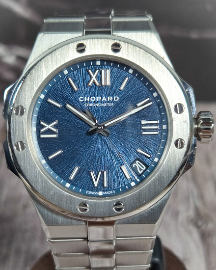 Chopard Alpine Eagle 41MM Blue Dial Steel Bracelet (298600-3001)