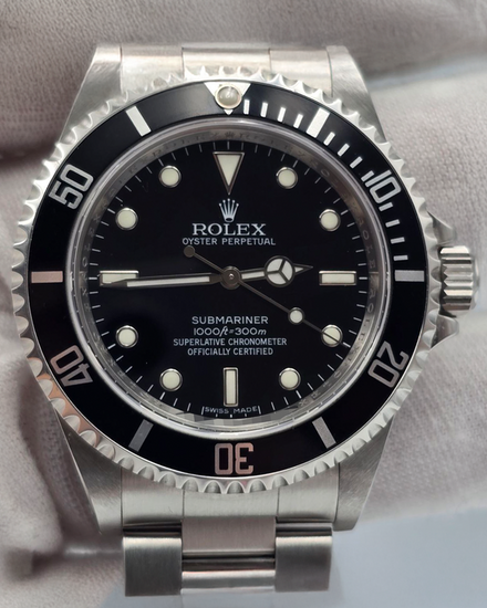 2009 Rolex Submariner No-Date 40MM Black Dial Oyster Bracelet (14060M)