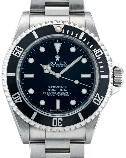 2010 Rolex Submariner No-Date 40MM Black Dial Oyster Bracelet (14060)