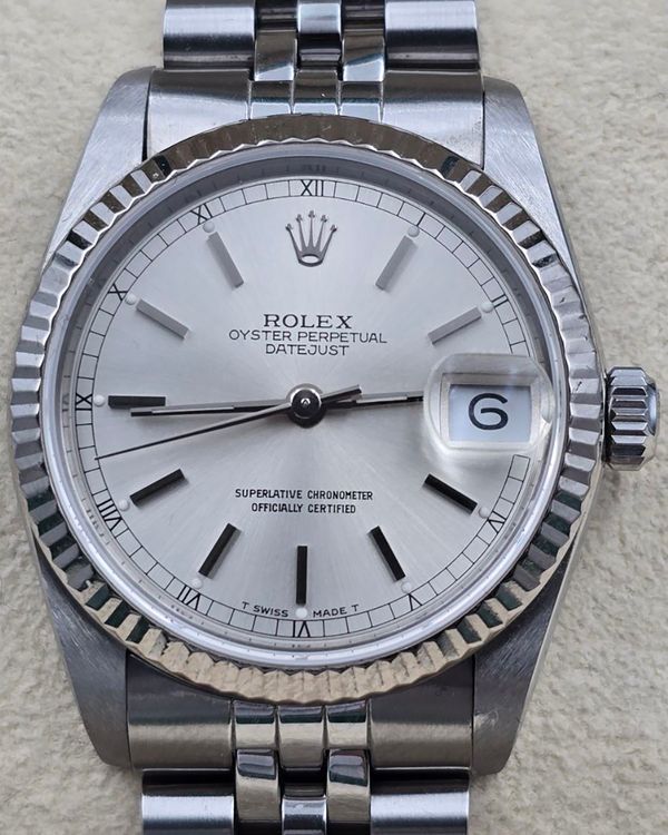 1987 (R Serials) Rolex Datejust 31MM Silver Dial Jubilee Bracelet (68274)