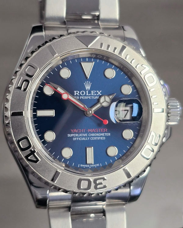 Rolex Yacht-Master 40MM Blue Dial Oyster Bracelet (116622)