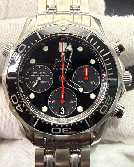 2023 Omega Seamaster Diver 300M 41.5MM Black Dial Steel Bracelet (212.30.42.50.01.001)