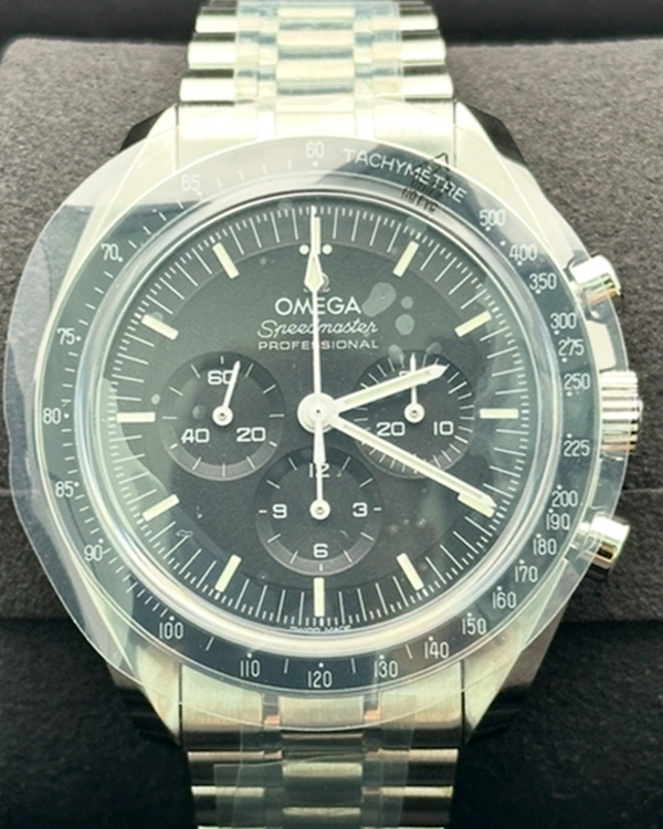 2025 Omega Speedmaster Professional Moonwatch 42MM Black Dial Steel Bracelet (310.30.42.50.01.002)