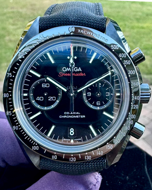 2014 Omega Speedmaster Dark Side of the Moon 44.25MM Black Dial Textile Strap (311.92.44.51.01.003)
