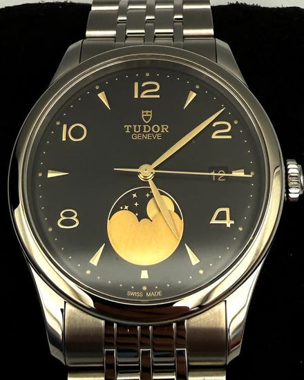 2025 Tudor 1926 Luna 39MM Black Dial Steel Bracelet (91560)