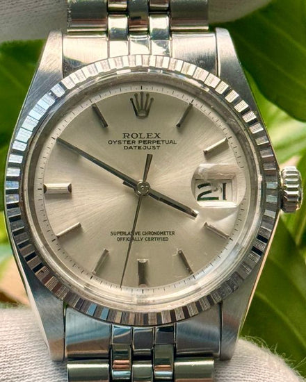 No Reserve - Rolex Datejust 36MM Silver Dial Jubilee Bracelet (1603)