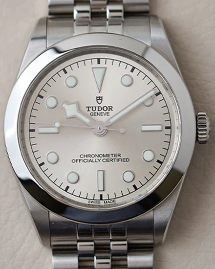 2025 Tudor Black Bay 39MM Silver Dial Steel Bracelet (79660)
