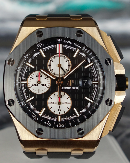 2016 Audemars Piguet Royal Oak Offshore Chronograph 44MM Black Dial Rubber Strap (26401RO.OO.A002.CA.01)