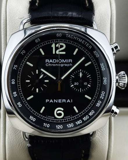 2007 Panerai Radiomir 45MM Black Dial Leather Strap (PAM00288)
