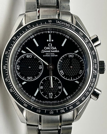 2017 Omega Speedmaster Racing 40MM Black Dial Steel Bracelet (326.30.40.50.01.001)