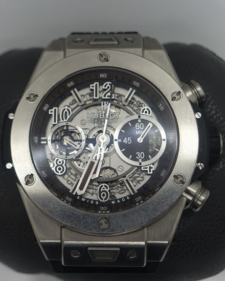 2018 Hublot Big Bang Boutique Exclusives S. E. 45MM Skeleton Dial Rubber Strap (411.NX.3170.LR)
