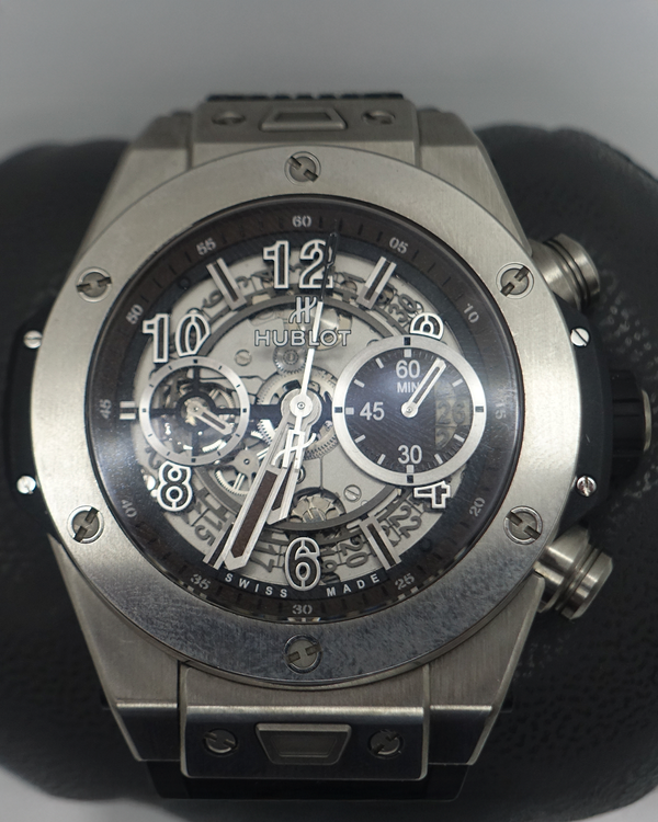 2018 Hublot Big Bang Boutique Exclusives S. E. 45MM Skeleton Dial Rubber Strap (411.NX.3170.LR)