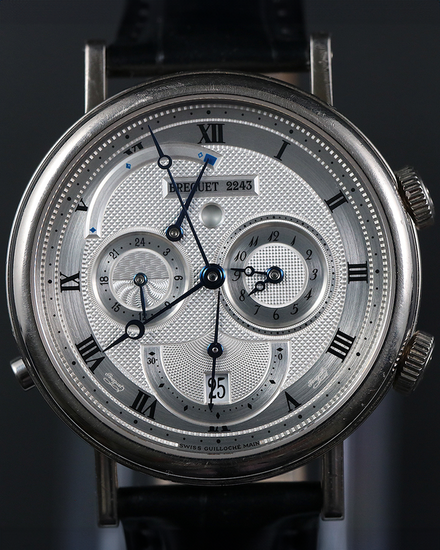 2012 Breguet Classique Le Reveil Du Tsar 39MM Silver Dial Leather Strap (5707BB/12/9V6)