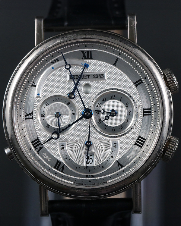 2012 Breguet Classique Le Reveil Du Tsar 39MM Silver Dial Leather Strap (5707BB/12/9V6)
