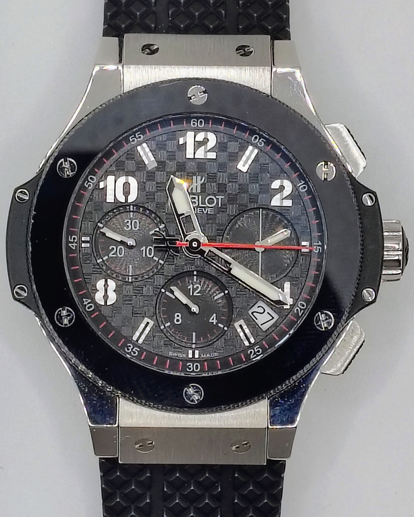 Hublot Big Bang 41MM Carbon Fiber Dial Rubber Strap (342.SB.131.RX)
