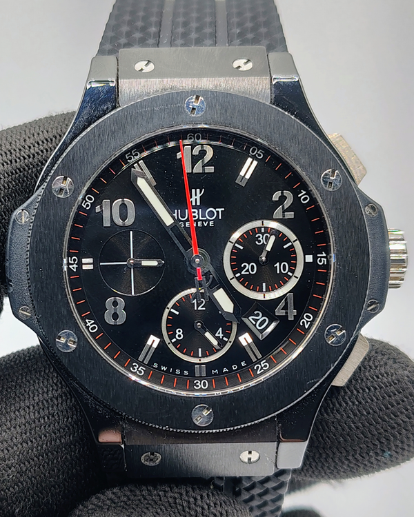 Hublot Big Bang Black Magic 41MM Black Dial Rubber Strap (341.CX.130.RX)