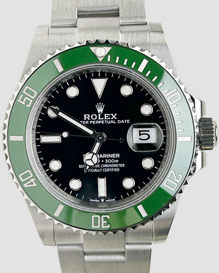 2023 Rolex Submariner Date "Starbucks" 41MM Black Dial Oyster Bracelet (126610LV)