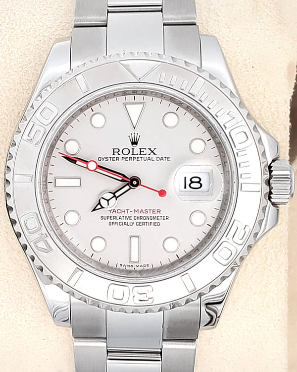 2011 Rolex Yacht-Master 40MM Silver Dial Oyster Bracelet (16622)