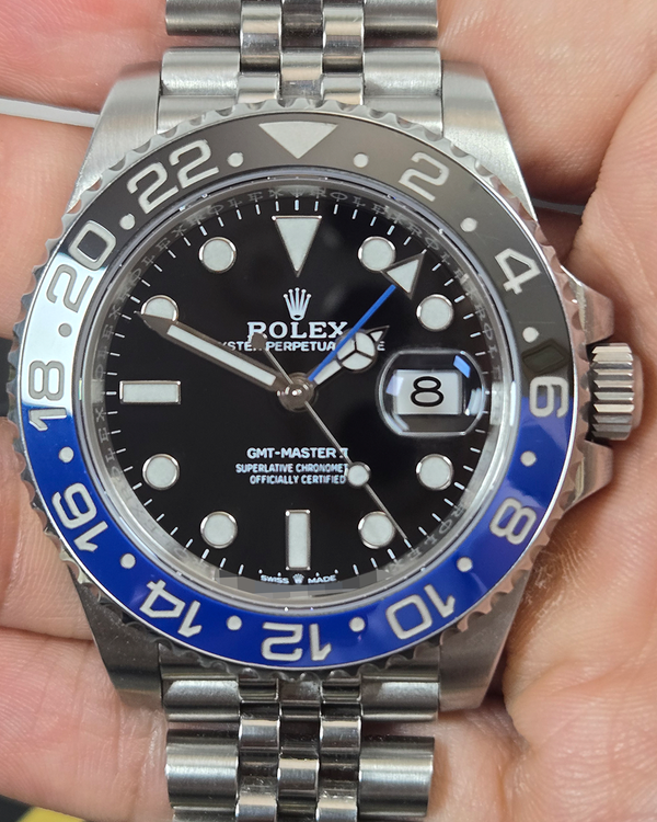 2020 Rolex GMT-Master II "Batgirl" 40MM Black Dial Jubilee Bracelet (126710BLNR)