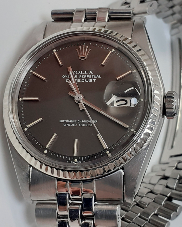 Rolex Datejust 36MM Grey Dial Jubilee Bracelet (1601)
