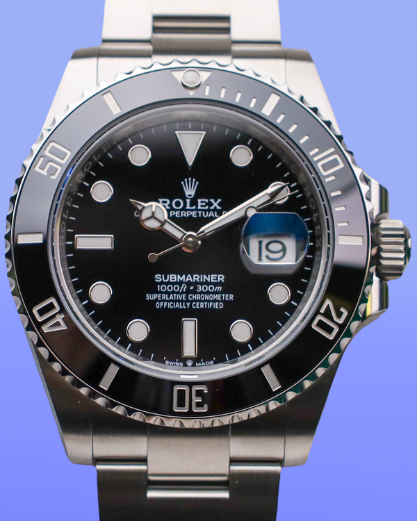 (SR - See notes) 2025 Rolex Submariner Date 41MM Black Dial Oyster Bracelet (126610LN)