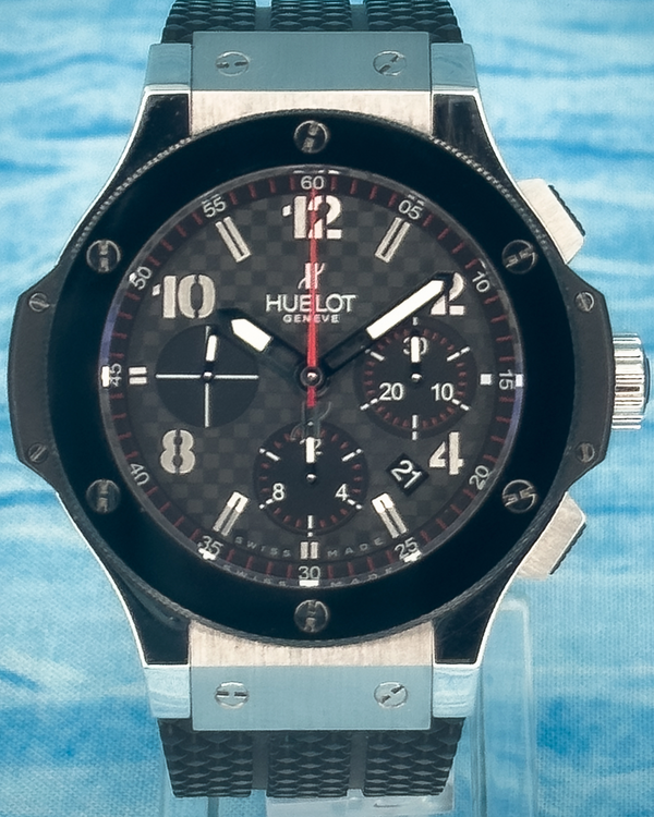 2010 Hublot Big Bang 44MM Carbon Fiber Dial Rubber Strap (301.SB.131.RX)
