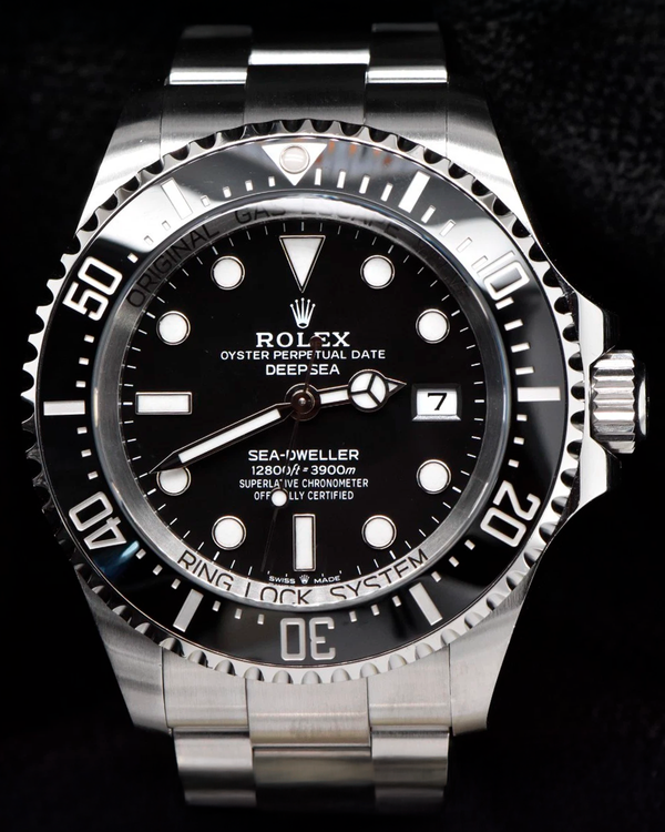 Rolex Sea-Dweller Deepsea 44MM Black Dial Oyster Bracelet (136660)