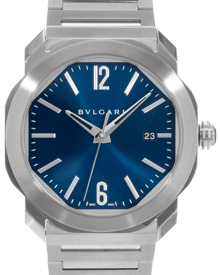 2019 Bvlgari Octo 41MM Blue Dial Steel Bracelet (102856)