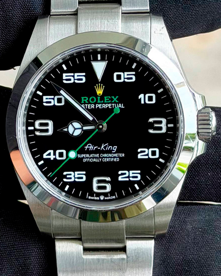 2022 Rolex Air-King 40MM Black Dial Oyster Bracelet (126900)