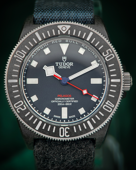 2024 Tudor Pelagos FXD "Alinghi Red Bull Racing" 42MM Blue Dial Textile Strap (25707KN)